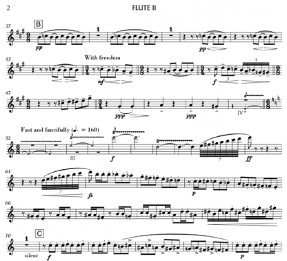 Rondo Capriccioso for flute quartet | ScoreVivo