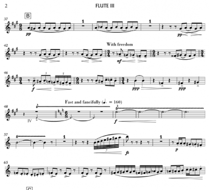 Rondo Capriccioso for flute quartet | ScoreVivo