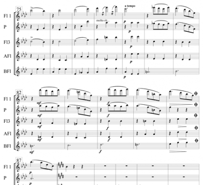 December: Christmas for flute ensemble | ScoreVivo