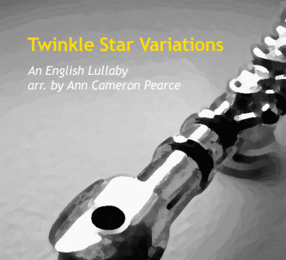 Twinkle Star Variations for flute ensemble | ScoreVivo
