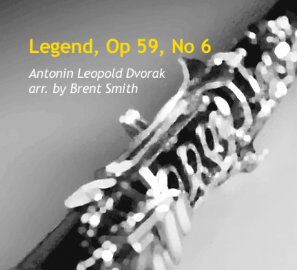 Legend, Op 59, No 6 for clarinet ensemble | ScoreVivo
