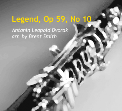Legend, Op 59, No 10 for clarinet ensemble | ScoreVivo