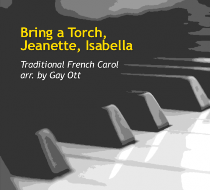 Bring a Torch, Jeanette, Isabella for flute and piano | ScoreVivo