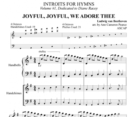 Introits for Hymns Volume 1 for handbells | ScoreVivo