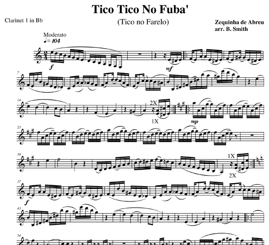 partitura tico tico no fuba piano