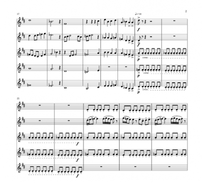 Lost at Midnight for trumpet quintet | ScoreVivo
