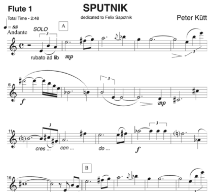 Three Short Stories for flute sextet | ScoreVivo