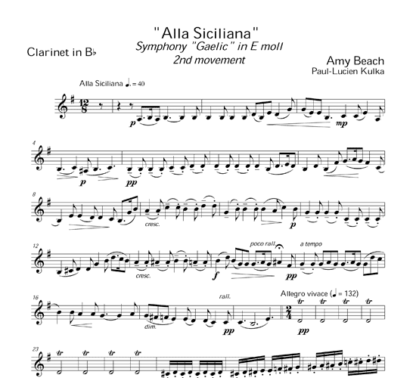 Alla Siciliana for flute, oboe, clarinet, horn, and bassoon | ScoreVivo