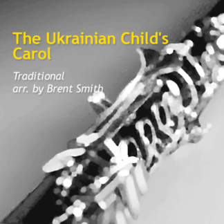 The Ukrainian Child's Carol for clarinet
