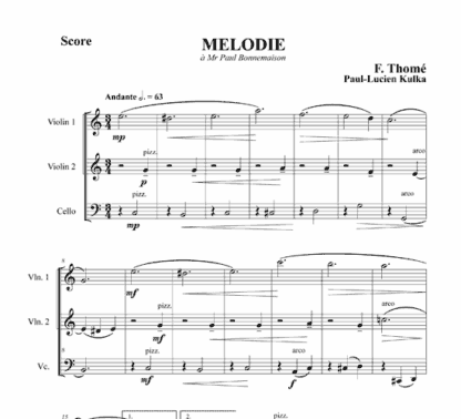 10 Pieces Enfantines En Trio for strings - Image 2