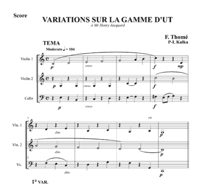 10 Pieces Enfantines En Trio for strings - Image 8