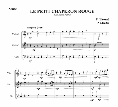 10 Pieces Enfantines En Trio for strings - Image 11