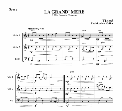 10 Pieces Enfantines En Trio for strings - Image 3
